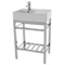 Small Modern Console Sink Vanity, 24